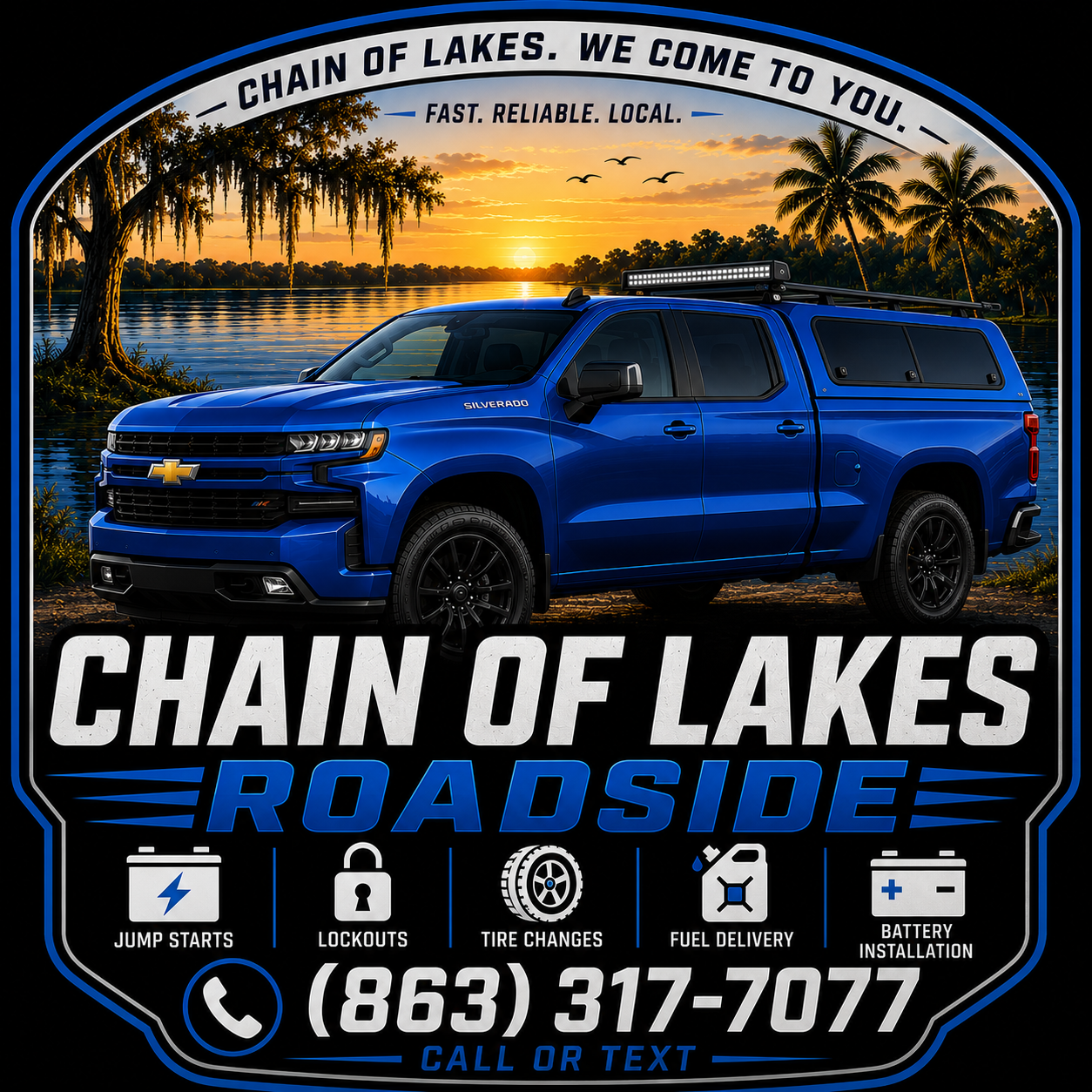 Chain of Lakes Roadside logo
